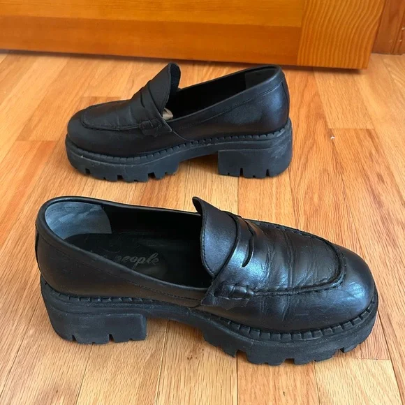 Free People Lyra Lug Sole Loafers - Picture 5 of 10